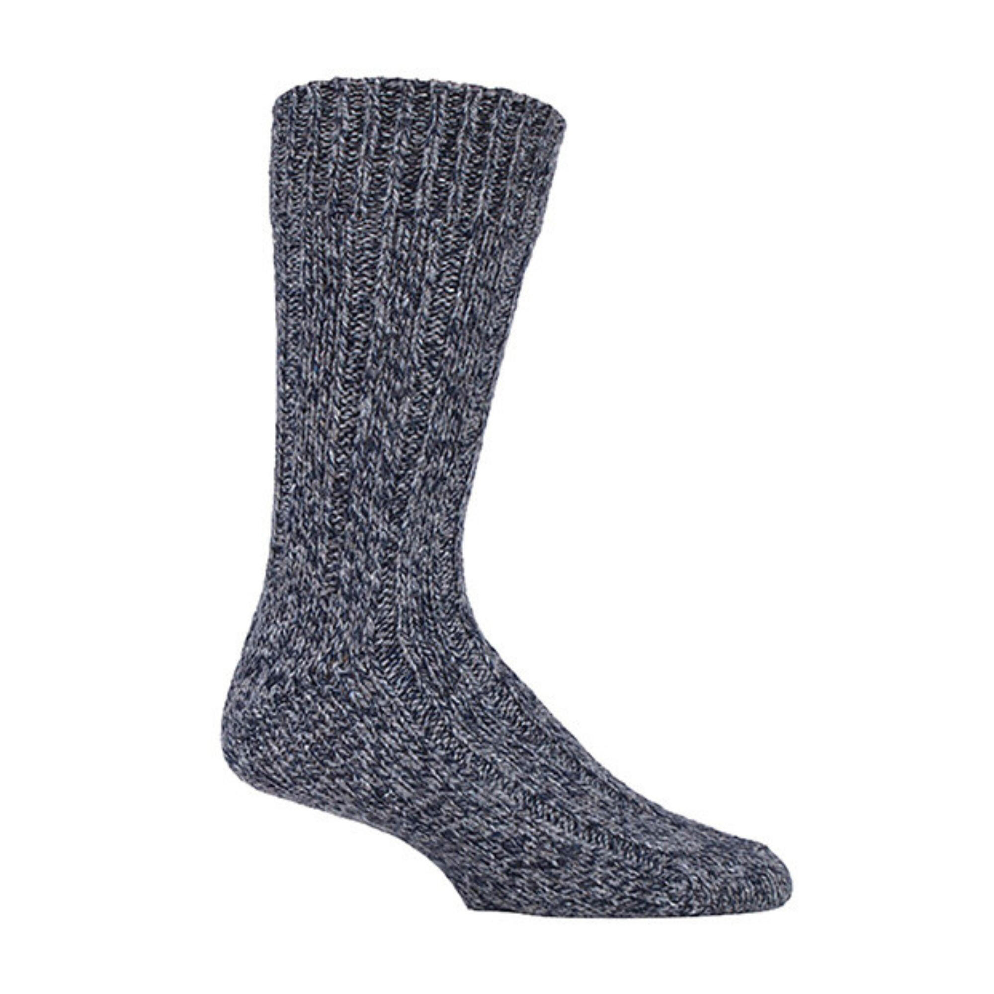 Mens Thick Heavy Kntted Wool Hiking Socks for Walking & Trekking 1/3