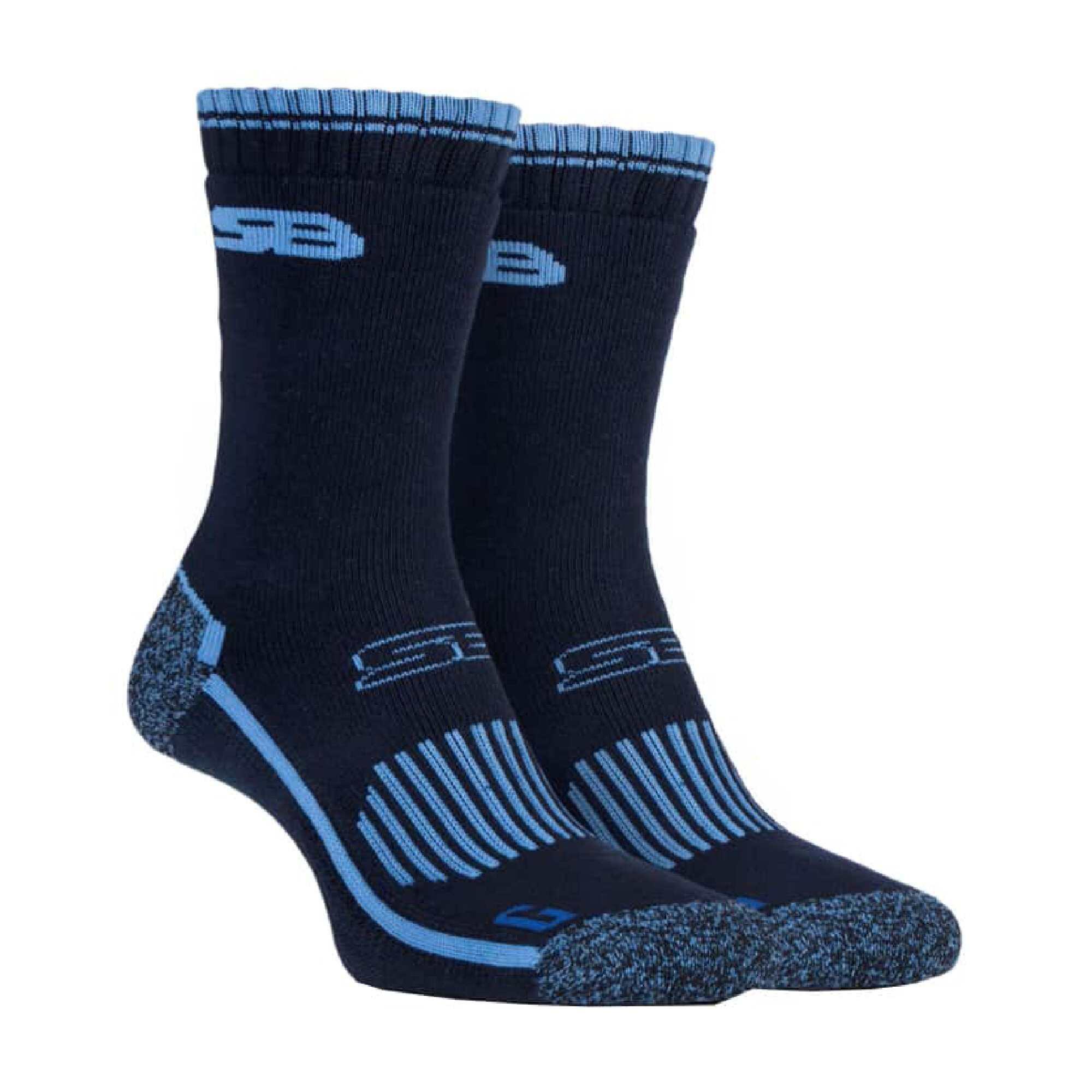 2 Pack Ladies Cotton Walking Socks with Arch Support 2/7