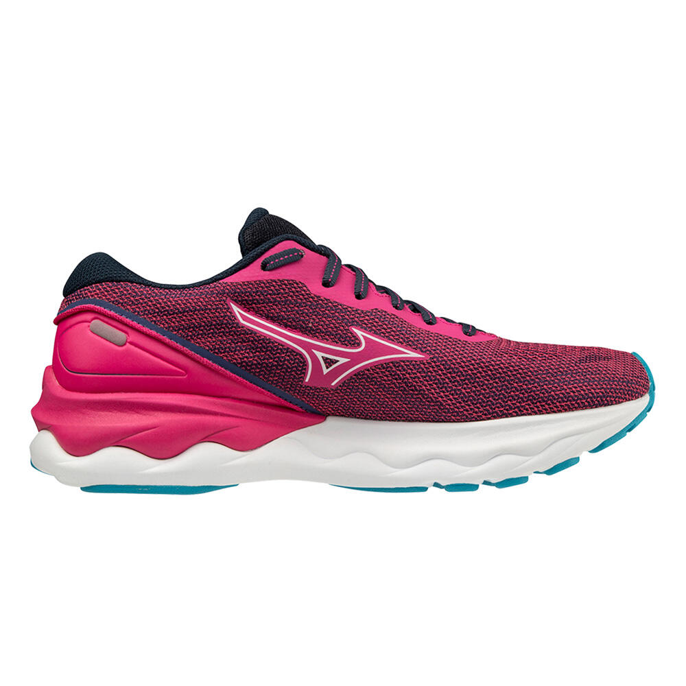 Running Shoes for Adults Mizuno Wave Skyrise 3 Dark pink