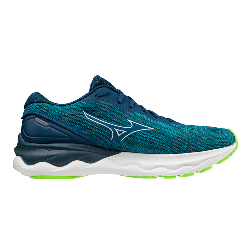 Mizuno Wave Skyrise 3, Homme, Course ? pied, chaussures de running, bleu