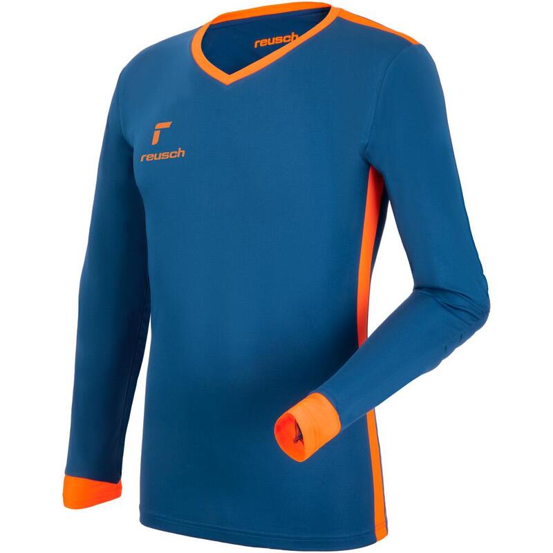 Koszulka bramkarska męska Reusch Match Longsleeve Padded niebieska