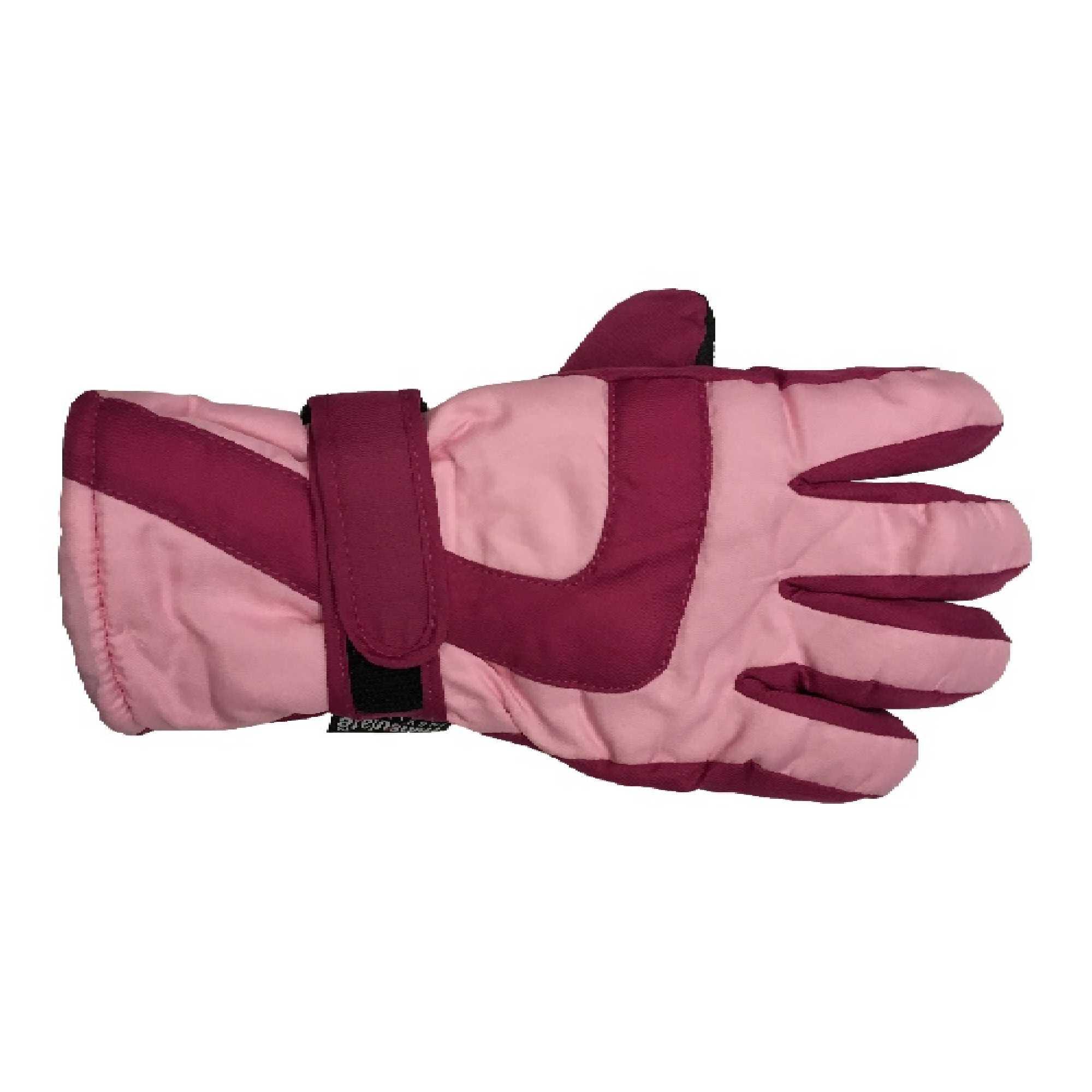 Childrens Waterproof Winter Warm Thermal Ski Gloves 2/3