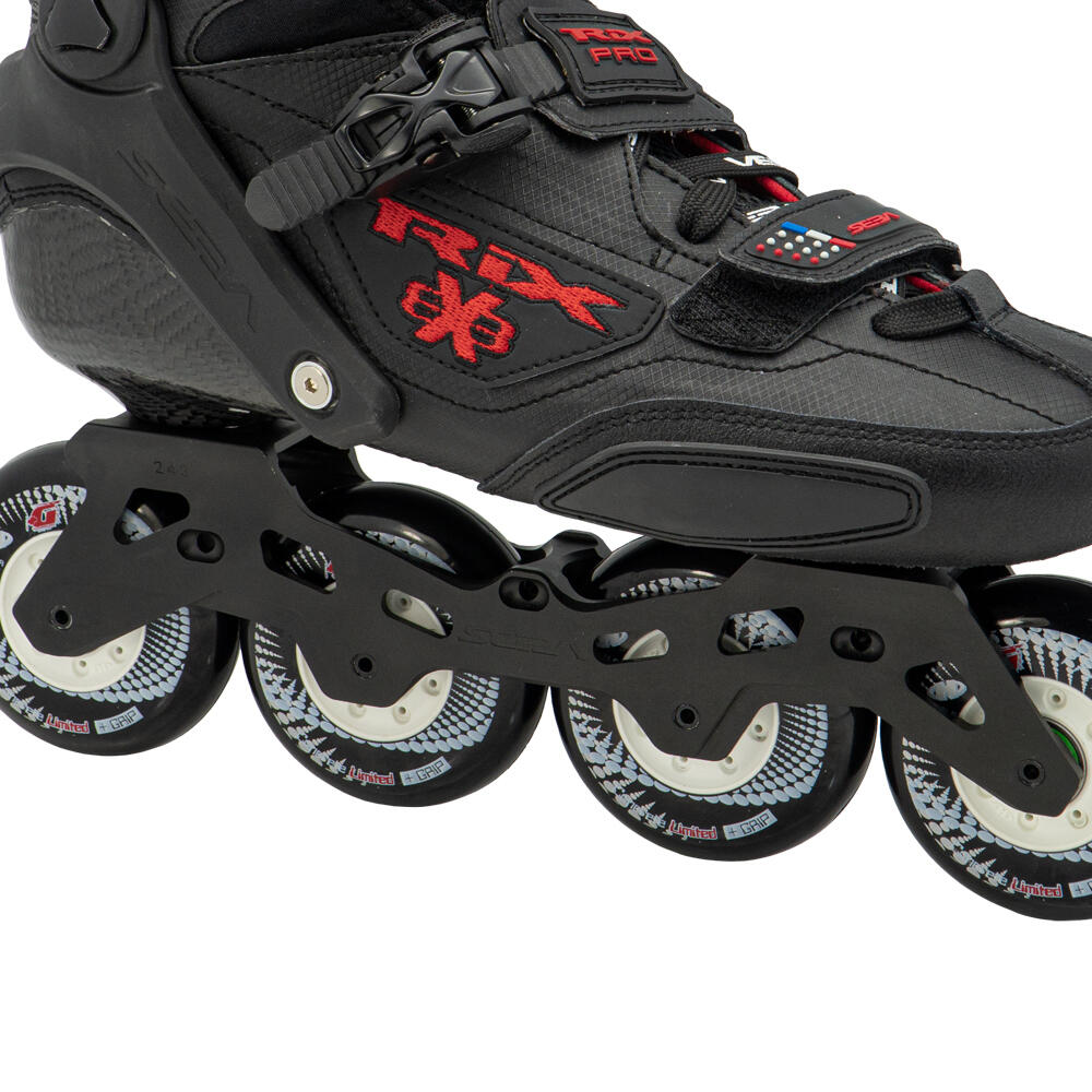 SEBA TRIX PRO - INLINE FREESTYLE, FITNESS, GRAND TOURISM & CITY SKATES - BLACK 3/6