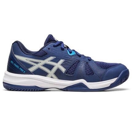 Zapatillas Tenis Niños- ASICS Gel-Padel Pro 5 GS- Deep Ocean/White