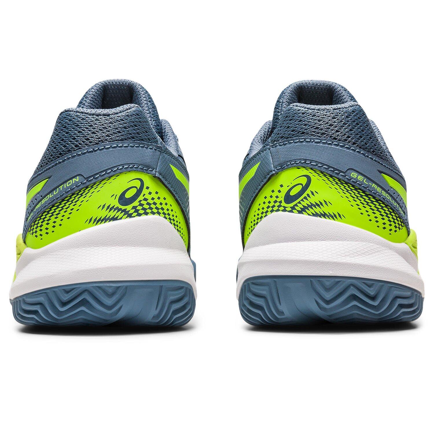 Asics Gel-resolution 9 Gs Clay Blue Green Junior 1044a068-400 5/7