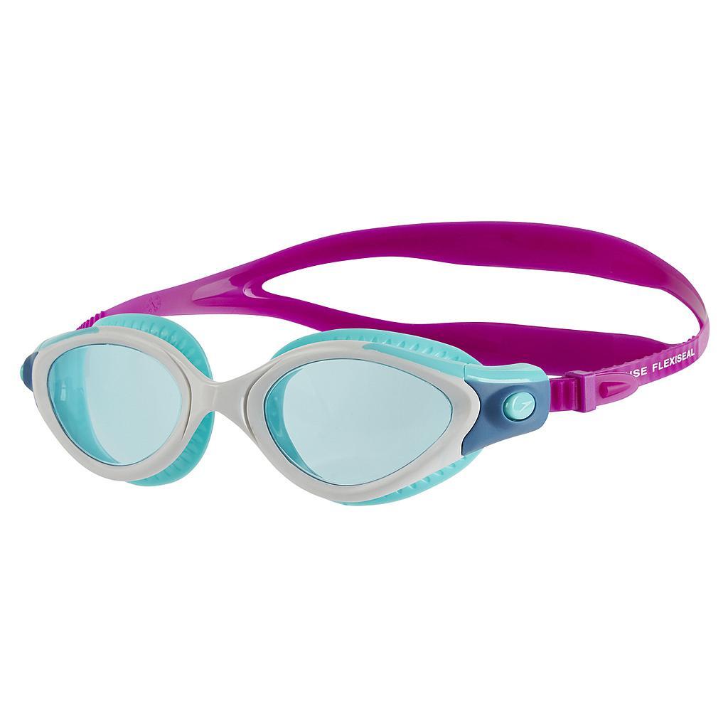 Womens/Ladies Futura Biofuse Flexiseal Swimming Goggles (Purple/Blue) 1/4