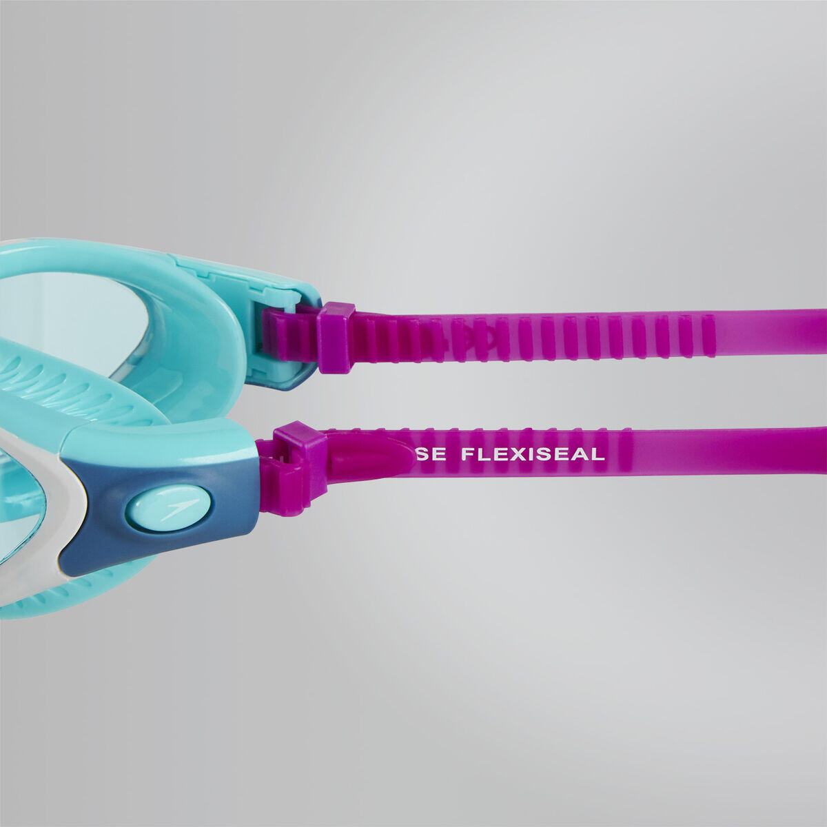 Womens/Ladies Futura Biofuse Flexiseal Swimming Goggles (Purple/Blue) 2/4