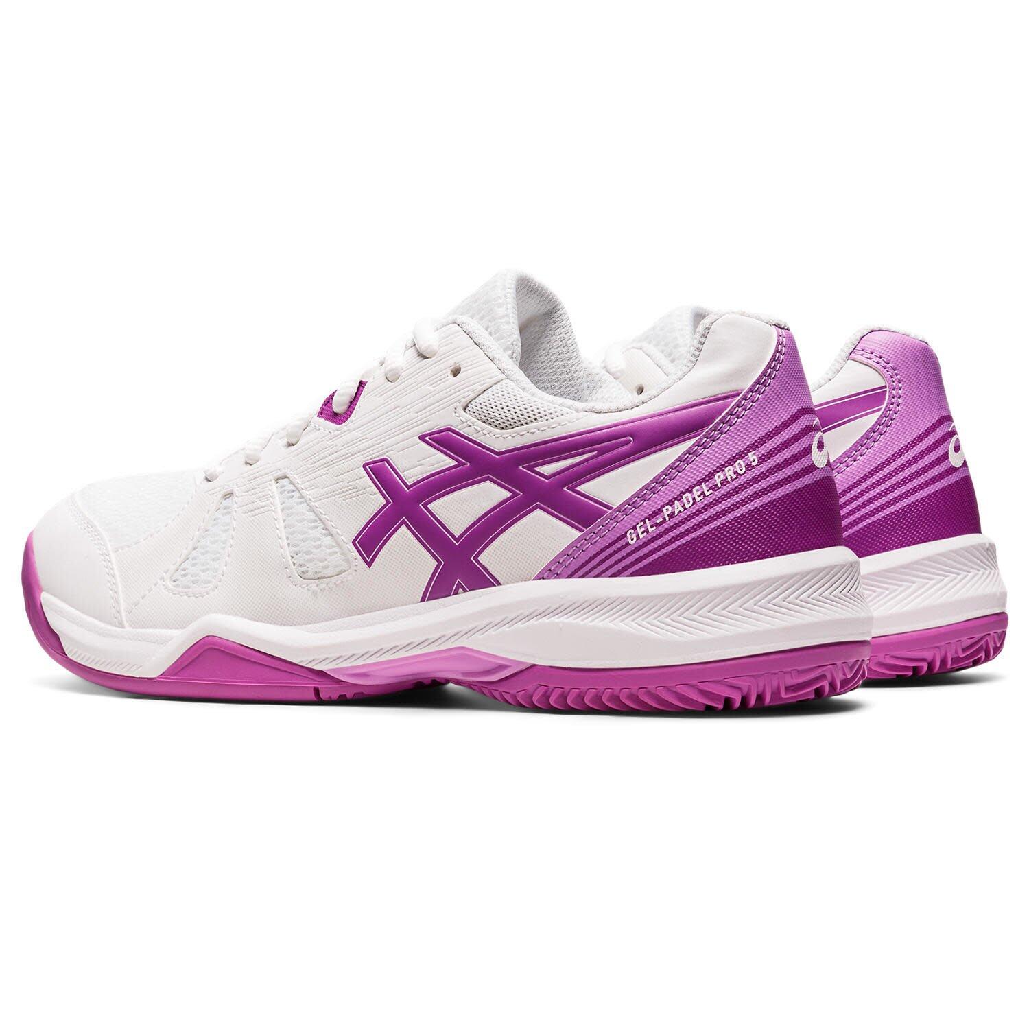 Tenis Y Padel Mujer - ASICS Gel-Padel Pro 5 W - White/Orchid 3/7