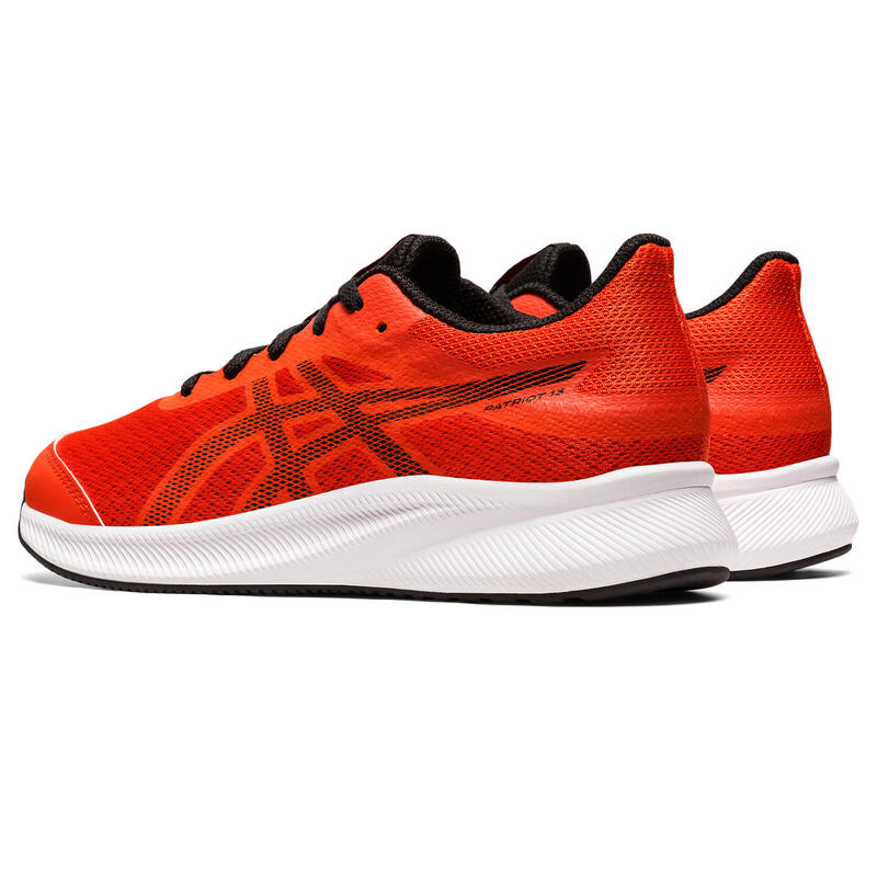 Sapatilhas de corrida para crianças - ASICS Patriot 13 GS - Tomate cereja/Preto