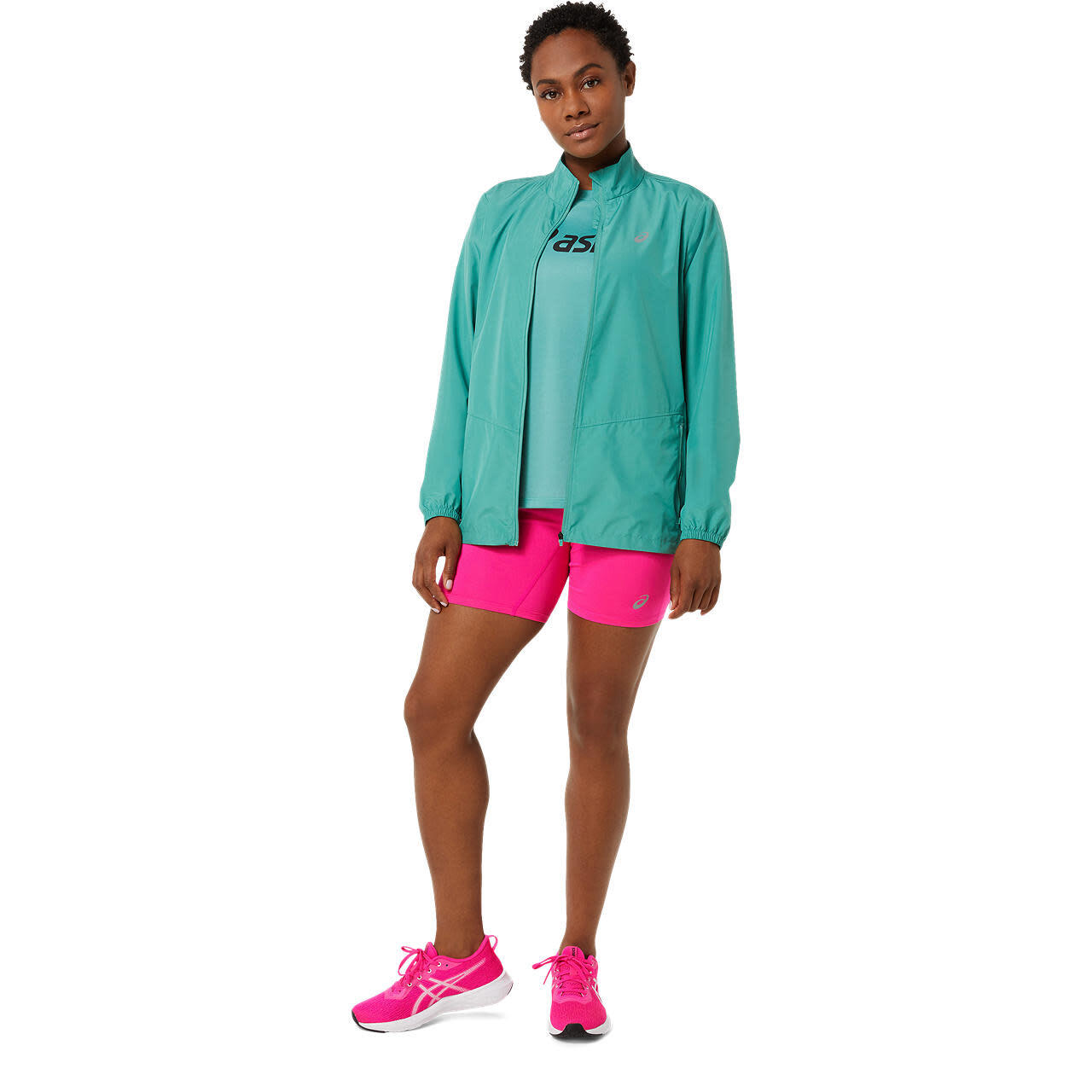 Casacos de corrida para mulher - Core Jacket W - Sage 6/6