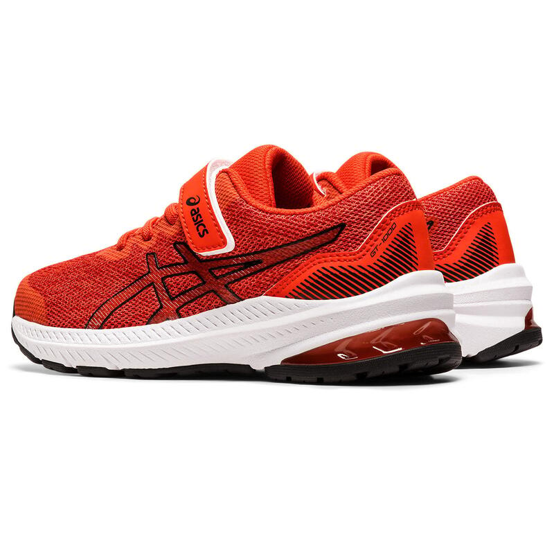 Sapatos de corrida para crianças - ASICS GT-1000 11 PS - Tomate cereja