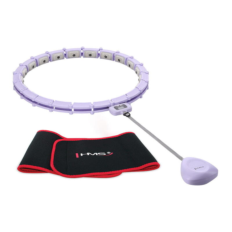 Zestaw hula hop HHM14  + pas wyszczuplający BR163
