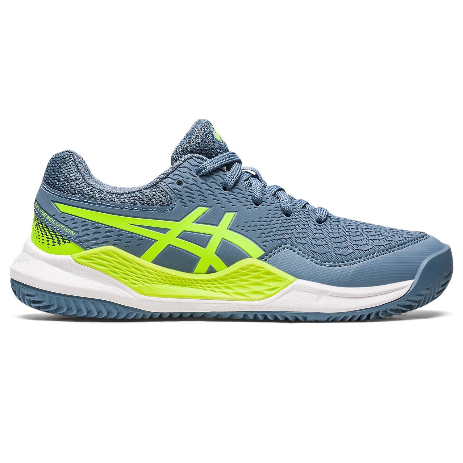ASICS Asics Gel-resolution 9 Gs Clay Blu Verde Junior 1044a068-400