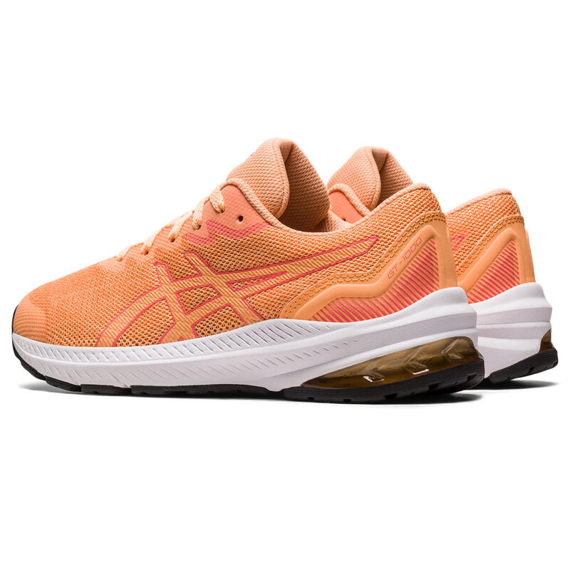 Sapatilhas de corrida para crianças - ASICS GT-1000 11 GS - Summer Dune/Papaya