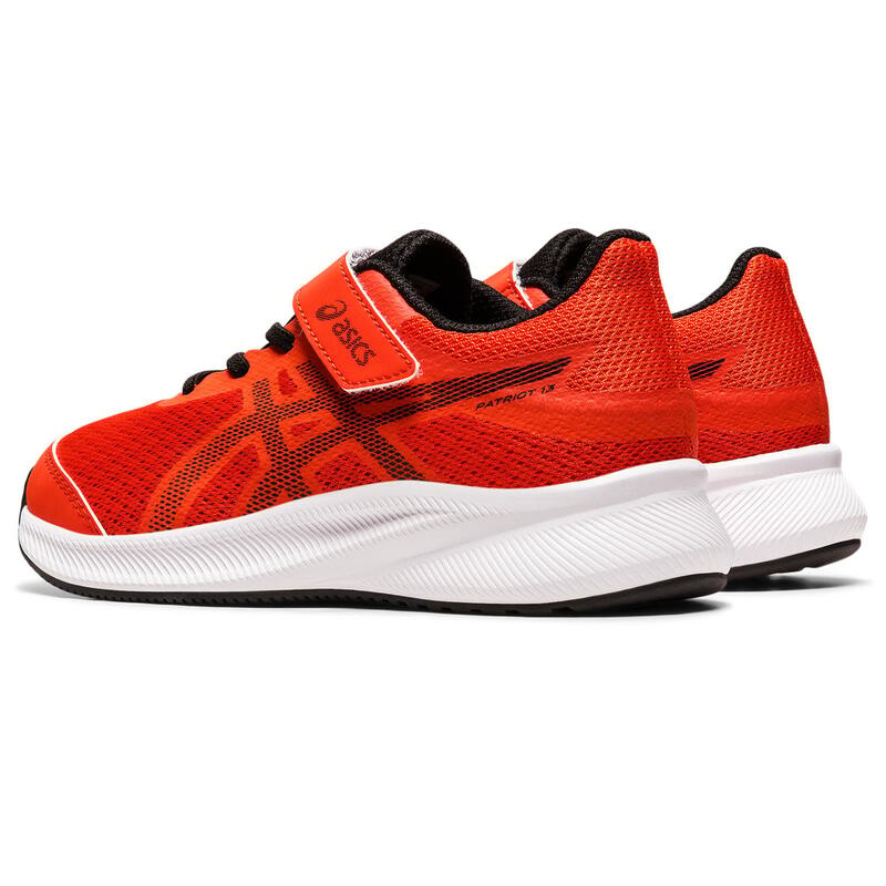 Sapatilhas de corrida para crianças - ASICS Patriot 13 PS - Tomate cereja/Preto