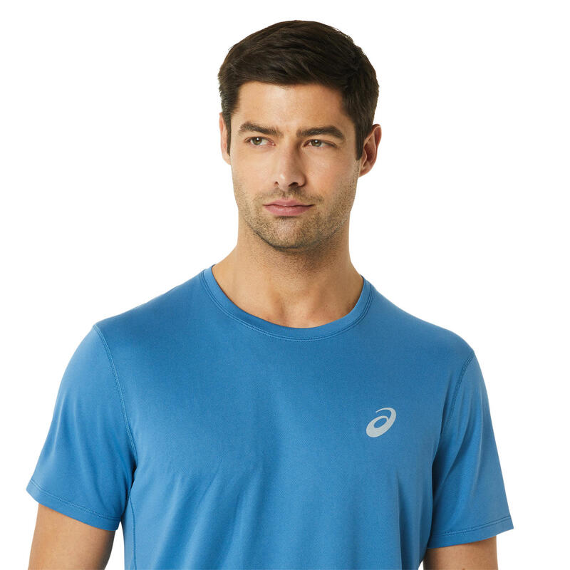 Top ASICS Core SS para homem - Azure