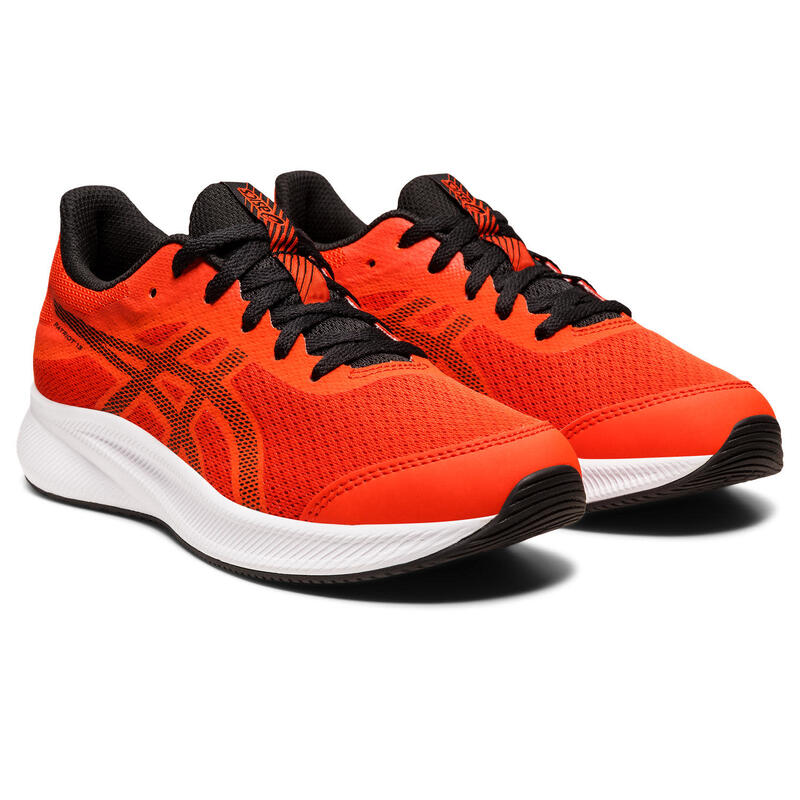 Sapatilhas de corrida para crianças - ASICS Patriot 13 GS - Tomate cereja/Preto