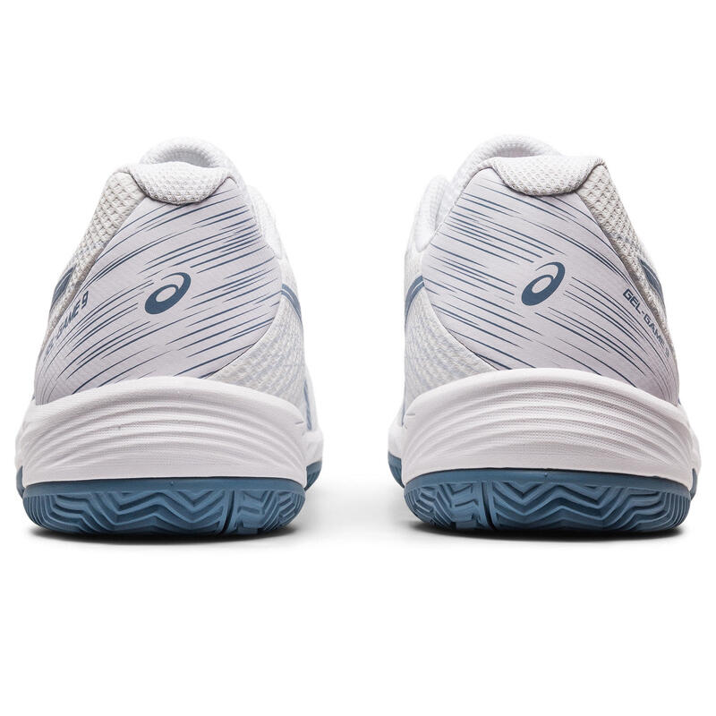 Tenis Y Padel Hombre - ASICS Gel Game 9 Clay/OC -  White/Steel Blue