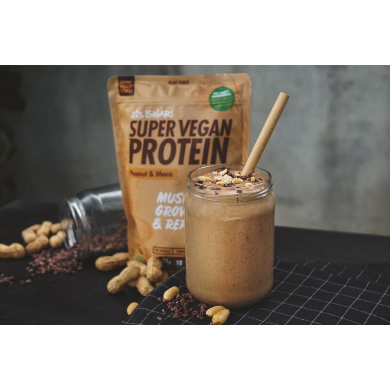 Super Vegan Protein Cacahuète & Maca avec DIGEZYME®