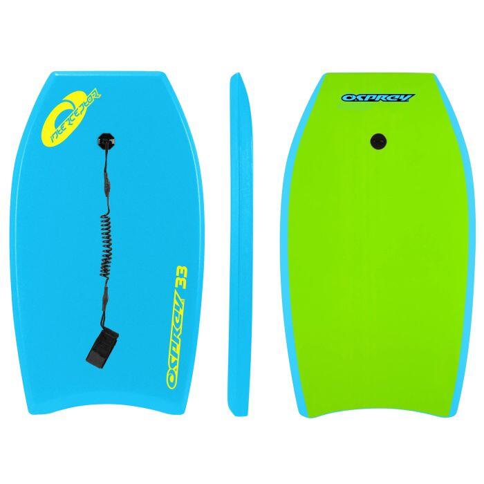 Osprey 33" Interceptor Kids Bodyboard Blue 1/7