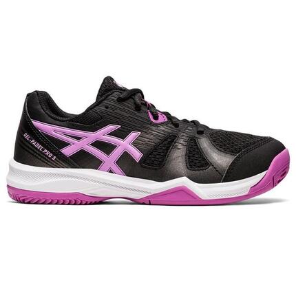 Zapatillas Tenis Niños- ASICS Gel-Padel Pro 5 GS - Black/Tomato
