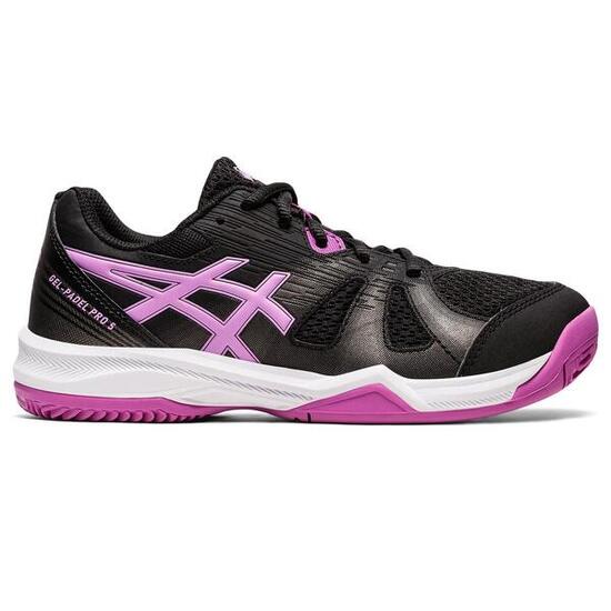 Zapatillas Tenis Niños- ASICS Gel-Padel Pro 5 GS - Black/Tomato