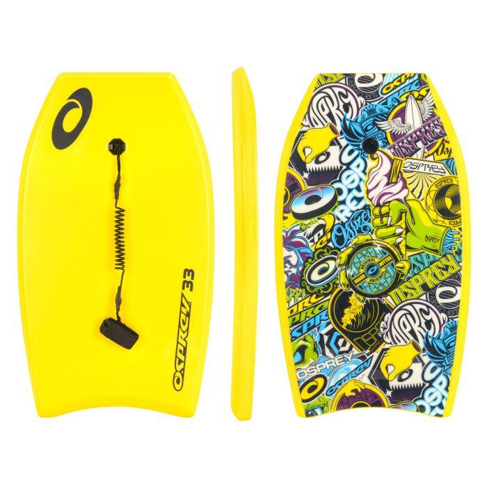 Osprey 33" Stickers Bodyboard Yellow 1/6