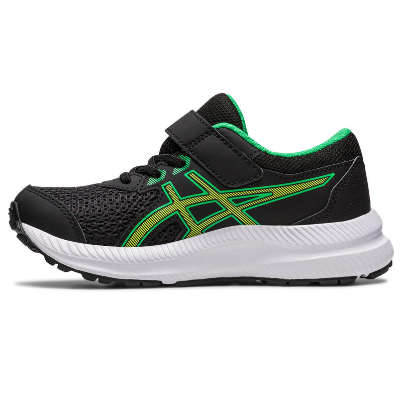 Zapatillas Multideporte Niños - ASICS Gel-Contend 8 PS - Black/Lime Zest