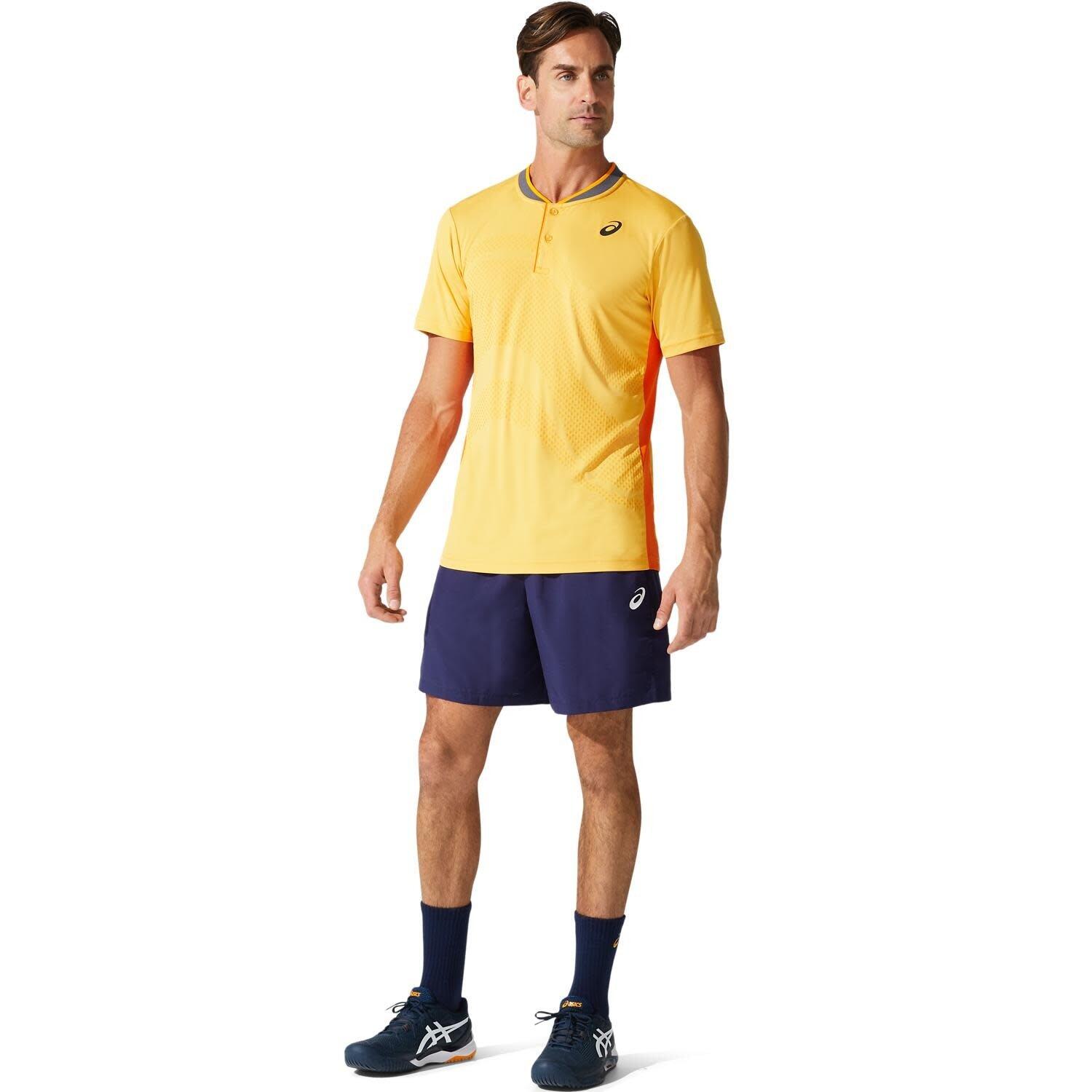 Pantaloni Corti Sportivi da Uomo Asics Court Blu scuro 5/5