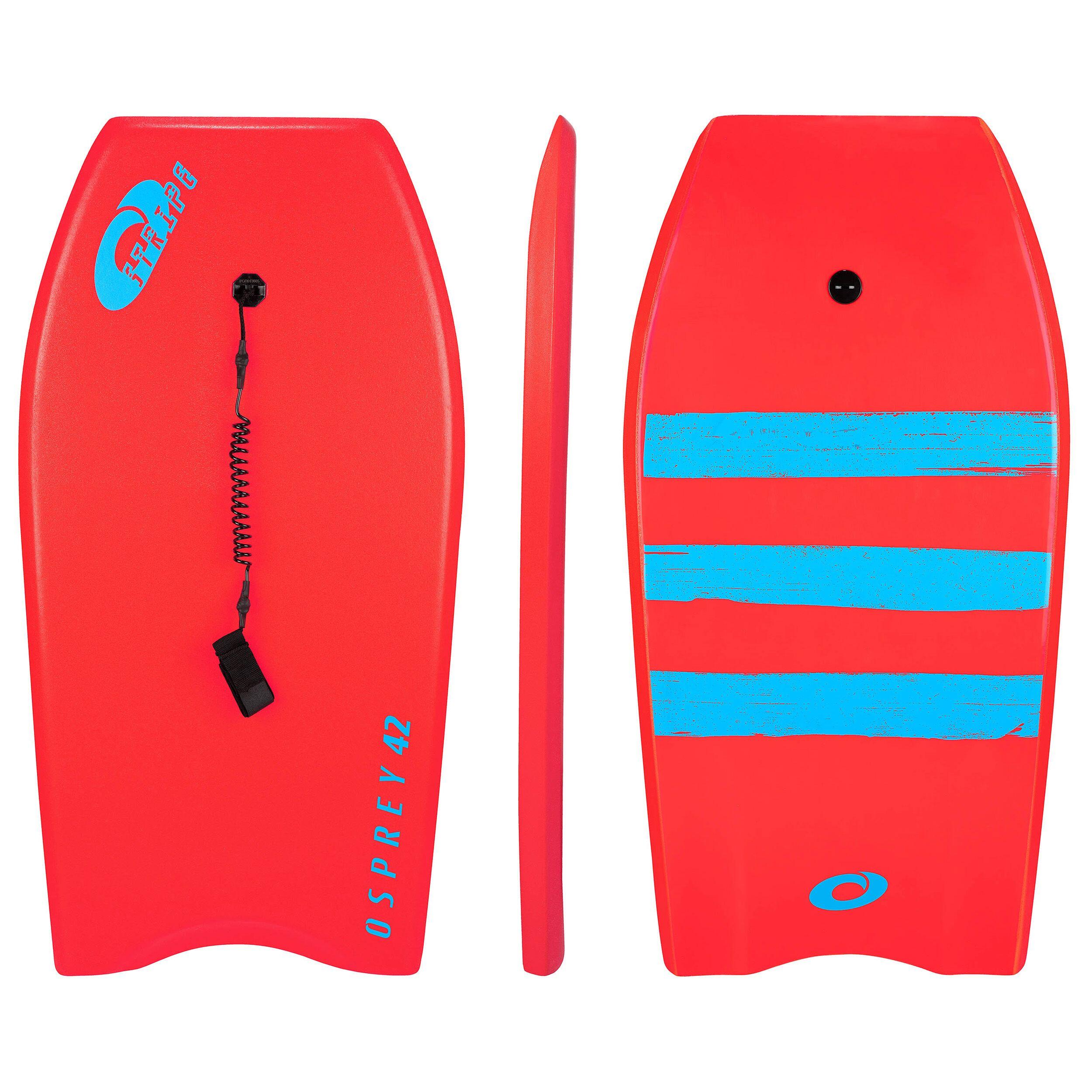 Osprey 42" Stripe Bodyboard Red 1/5