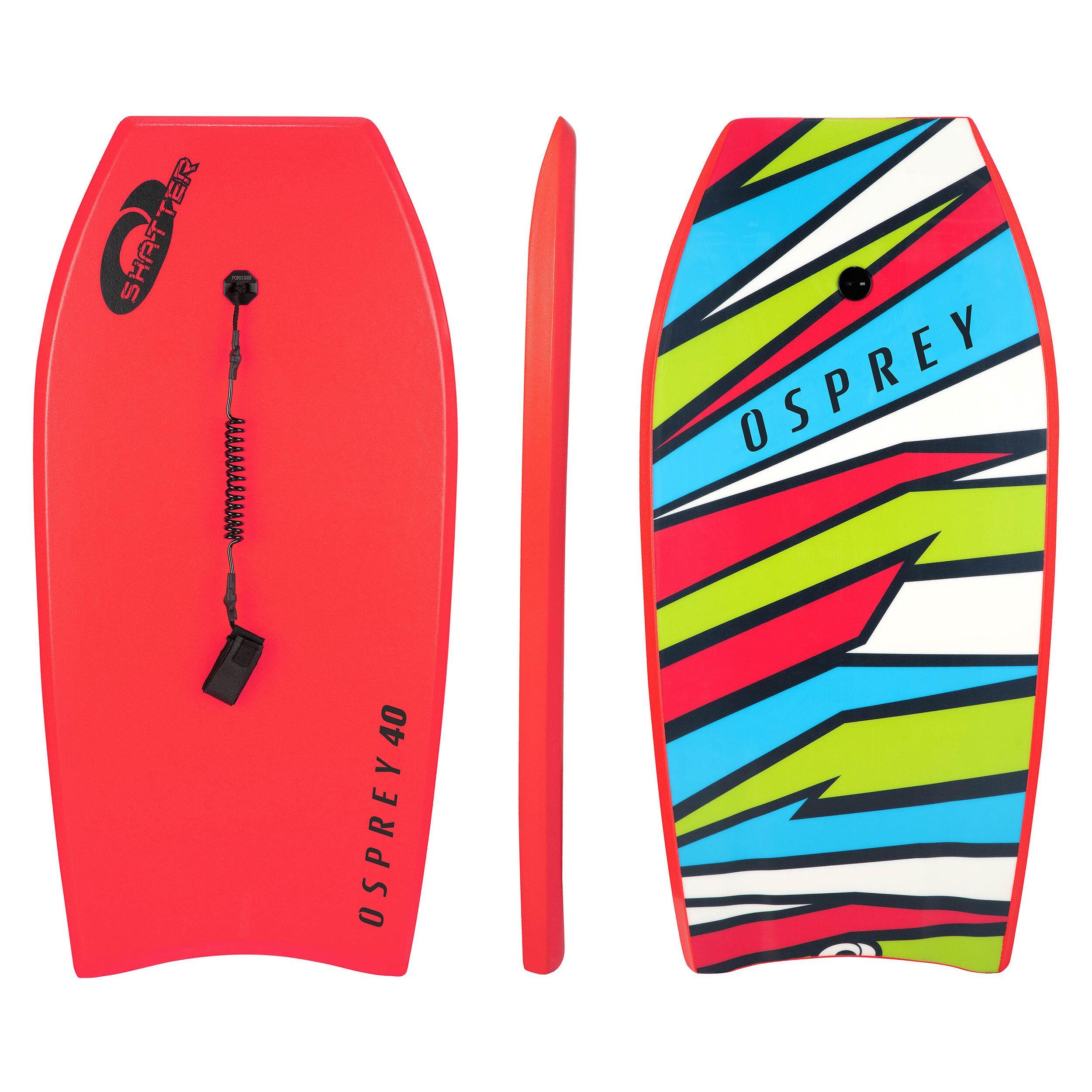 Osprey 40" Shatter Bodyboard Red 1/6