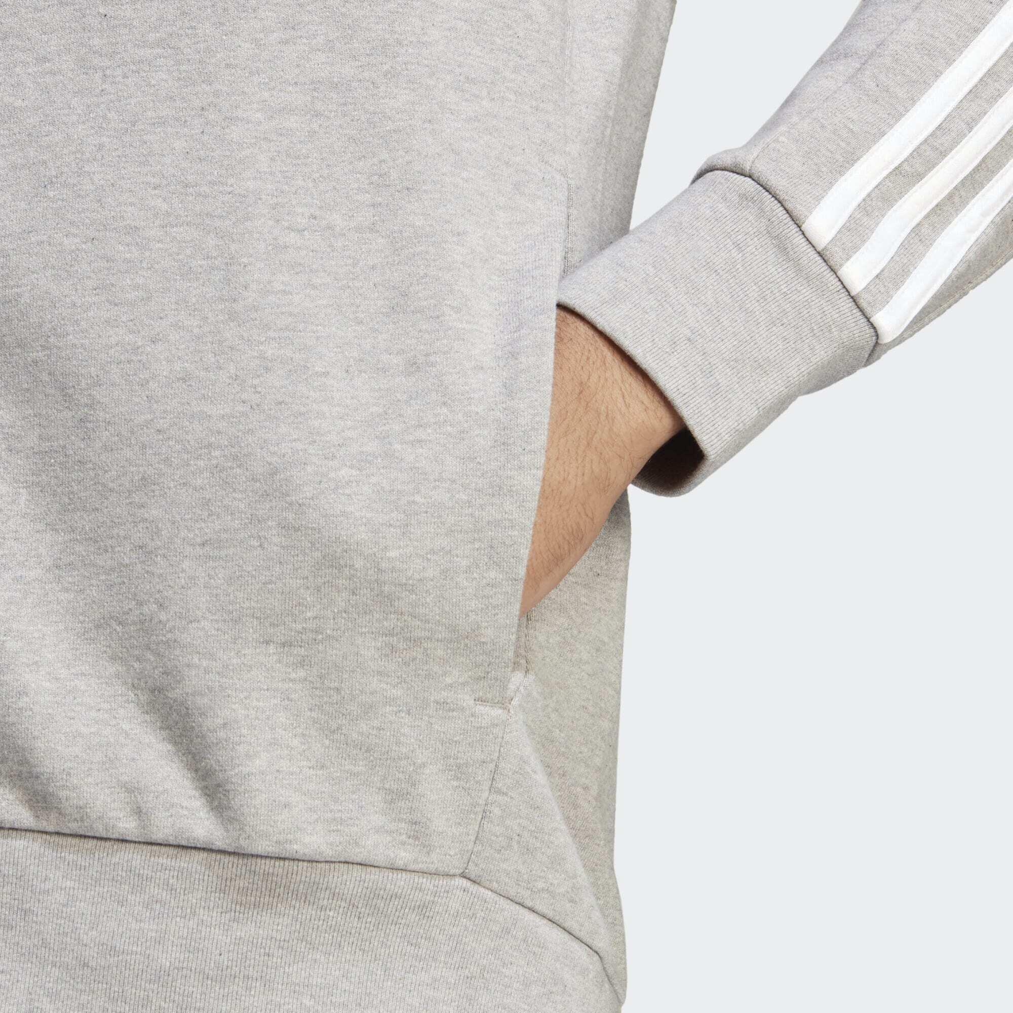 Essentials French Terry 3-Stripes Full-Zip Hoodie 5/5