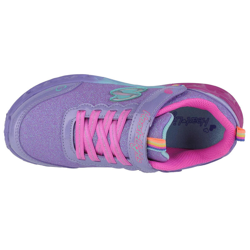 Sneakers pour filles Skechers Heart Lights - Colorful Joyful