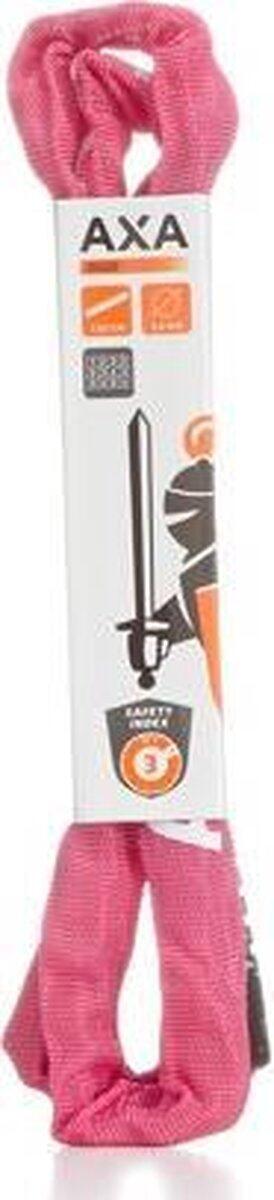 Verrou de chaîne AXA Rigid RCC120 120 cm en rose pour vélos 2/4