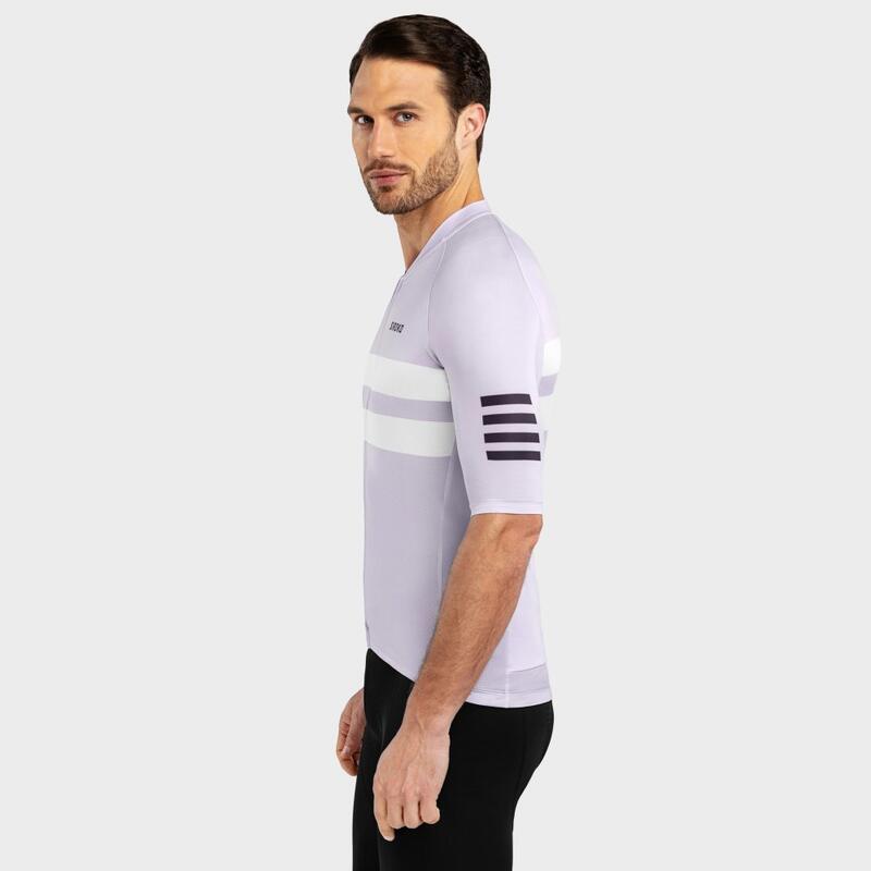 Maillot ultraléger Cyclisme SIROKO M3 Pinsapar Mauve Homme