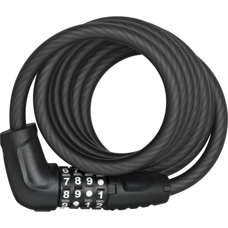 Antifurt ABUS Numero 5510, 180 cm x 10 mm, negru.