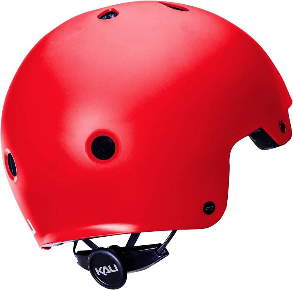 Kali Maha Bucket Helmet Solid Matt Red KALI Decathlon