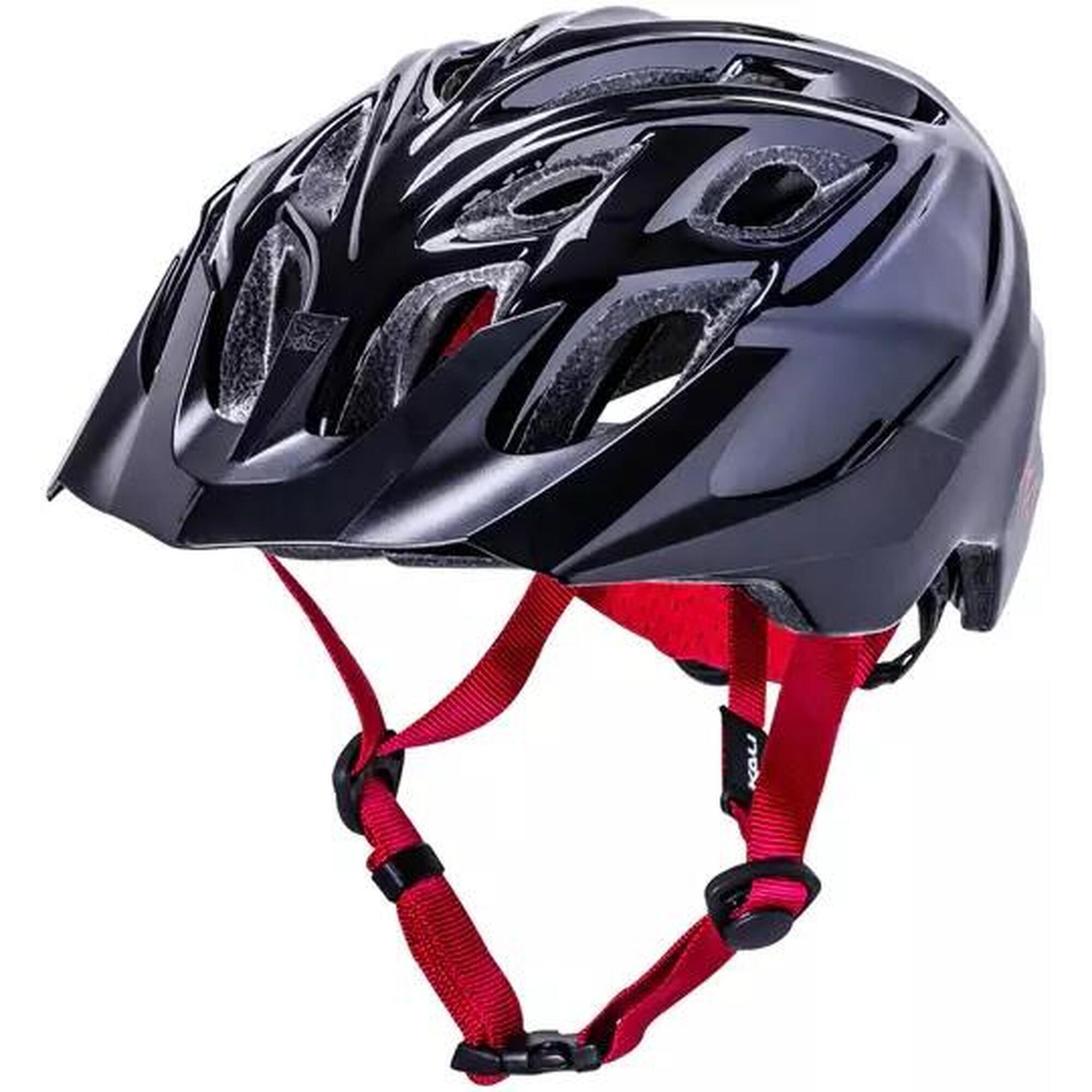 KALI Kali Chakra Youth Helmet - Solid Gloss Black