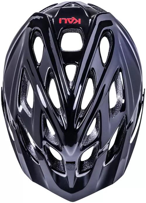 Kali Chakra Youth Helmet - Solid Gloss Black 4/4