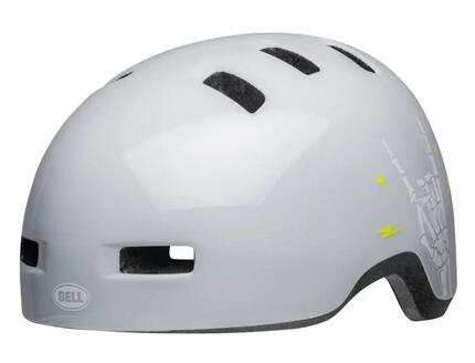 Fahrradhelm Bell Lil Ripper Kinder "Nuss" BMX Grau