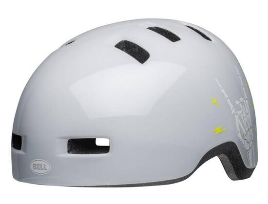 Fahrradhelm Bell Lil Ripper Kinder "Nuss" BMX Grau