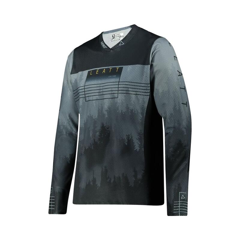 Maglia Ciclismo Uomo MTB Gravity 4.0 Nero PN7654 Maglia Ciclismo Uomo MTB Gravity 4.0 Nero PN7654