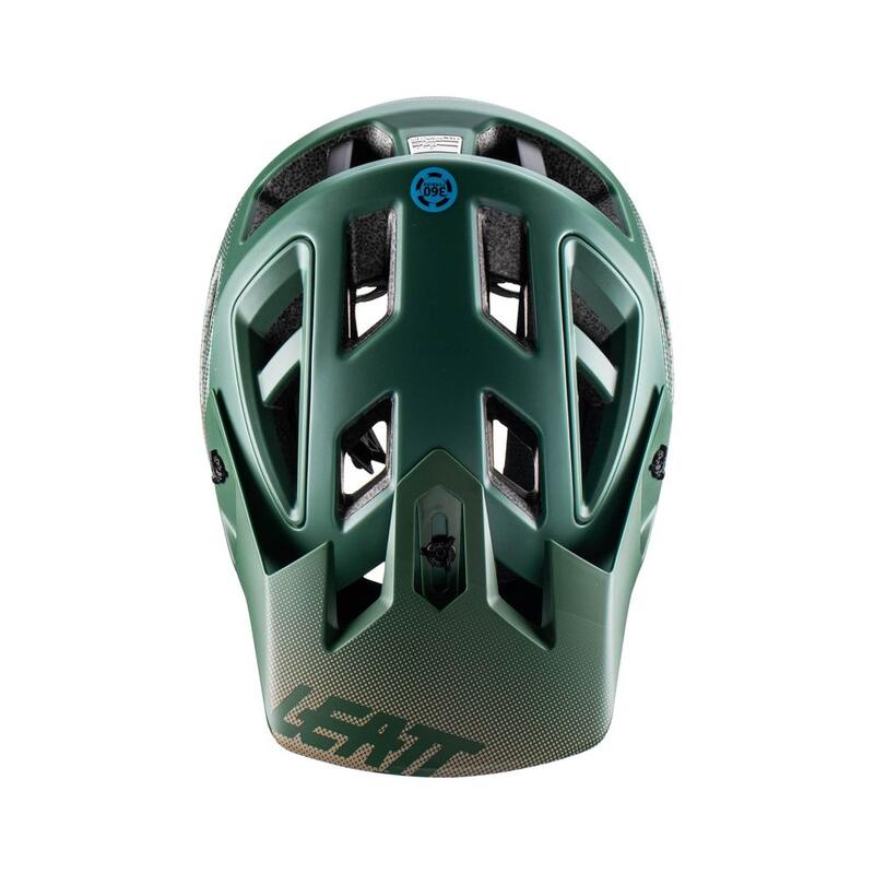 Casco ciclismo MTB uomo All Mountain verde