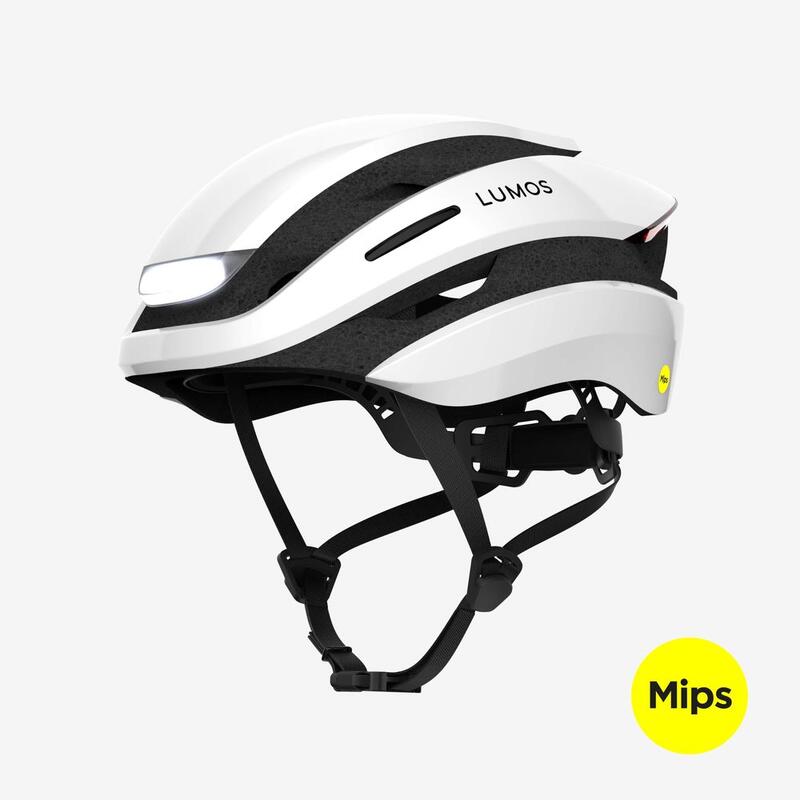 Fietshelm Lumos Ultra MIPS wit - M/L (54-61 cm)