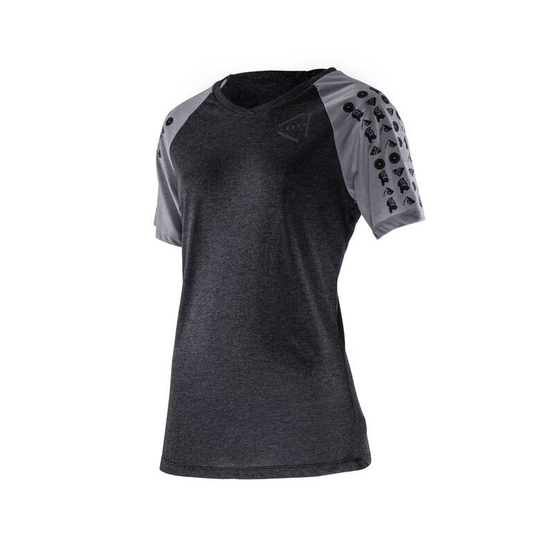 Maglia Ciclismo Donna MTB Gravity 2.0 Nero