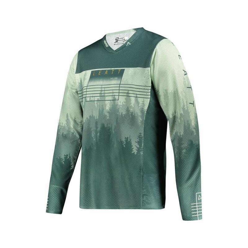 Maglia ciclismo MTB uomo Gravity 4.0 verde