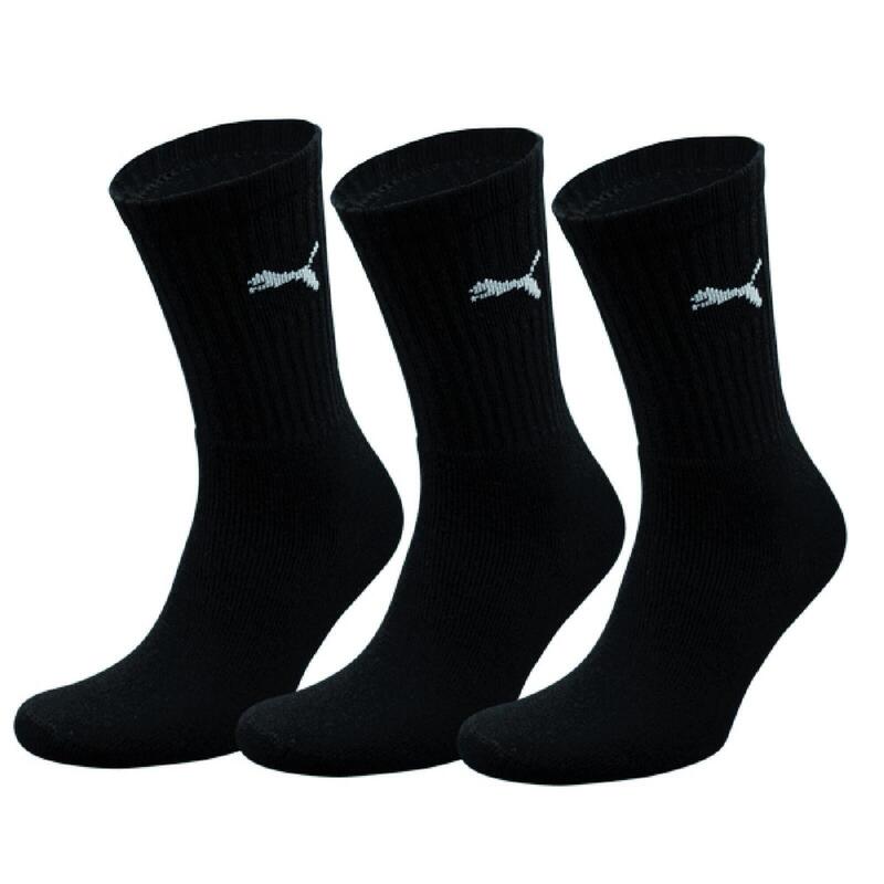 Socken, 3erPack Herren Schwarz