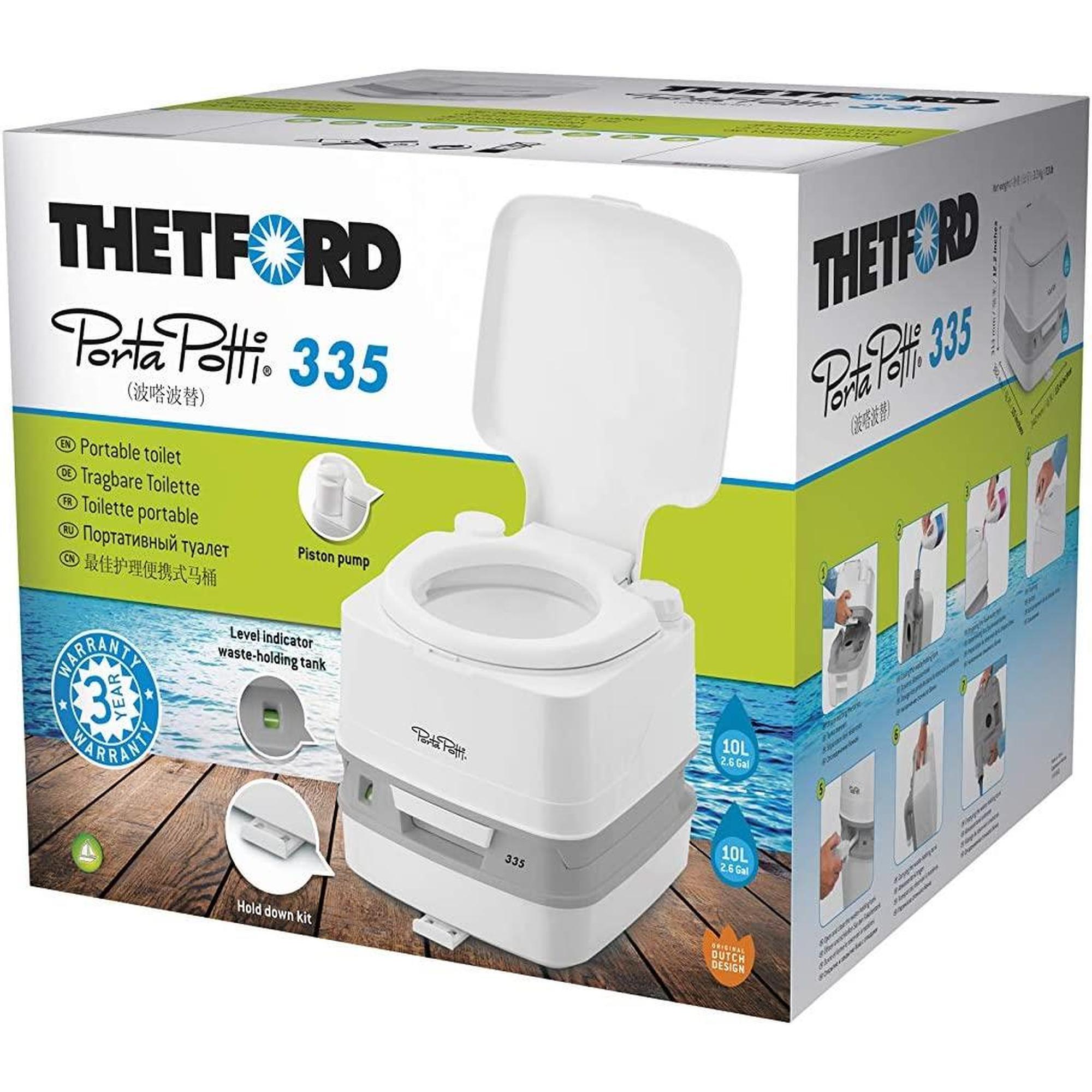 Thetford 92828 Porta Potti 335 Portable Toilet 2/7