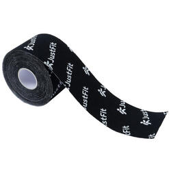 Bande de kinésiologie JustFit K-Tape 5m coton noir