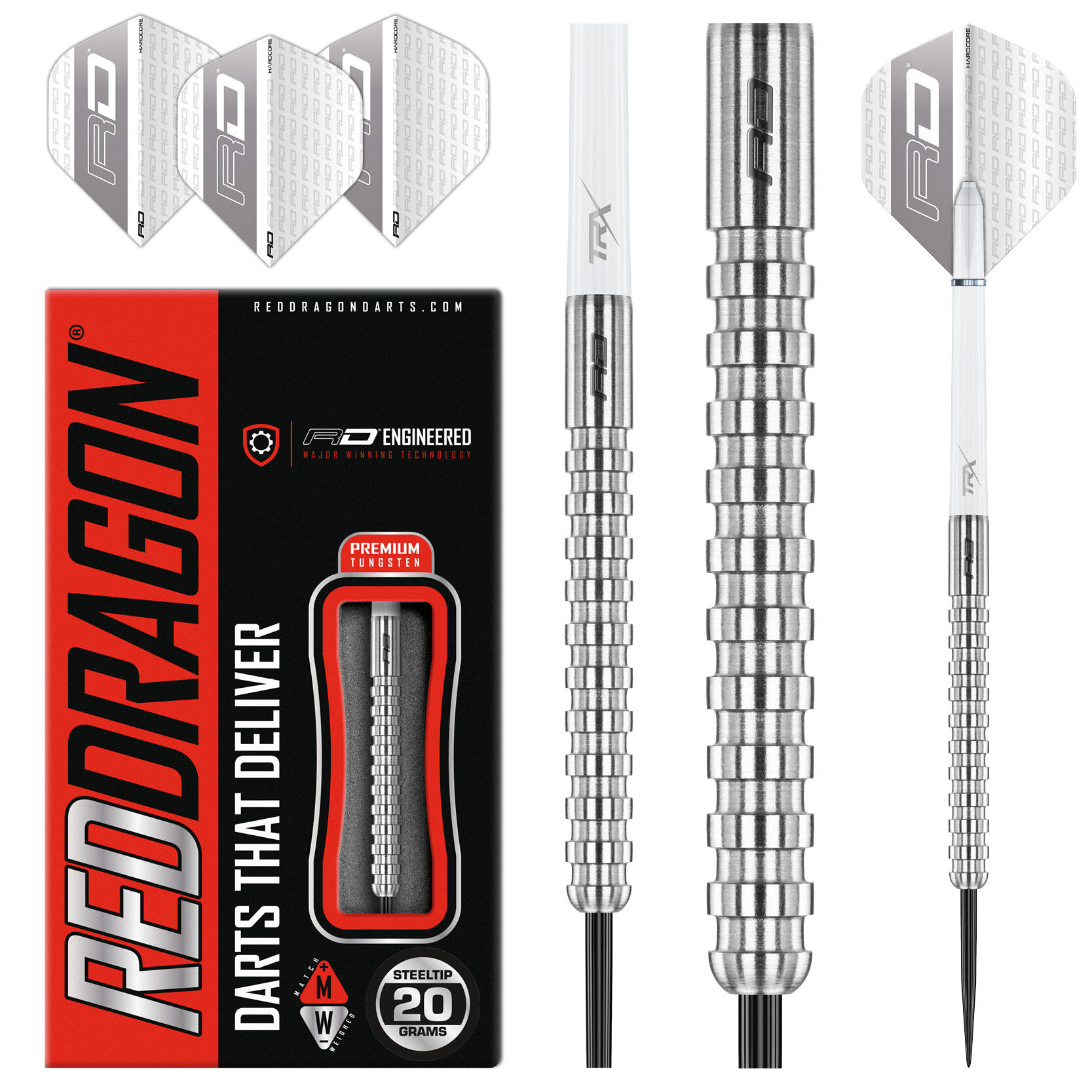 Javelin: 20g - Tungsten Darts Set with Flights and Stems 5/5